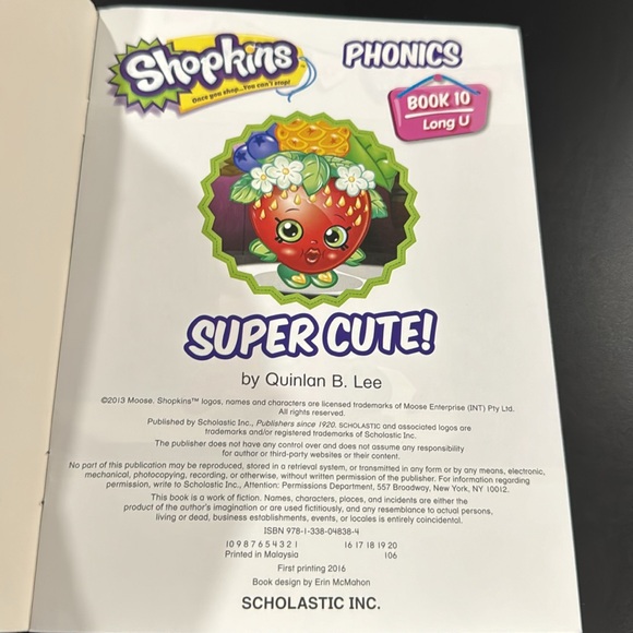 Shopkins Phonics Books 10 & 11 Bundle - Scholastic Children’s Books - Picture 3 of 6